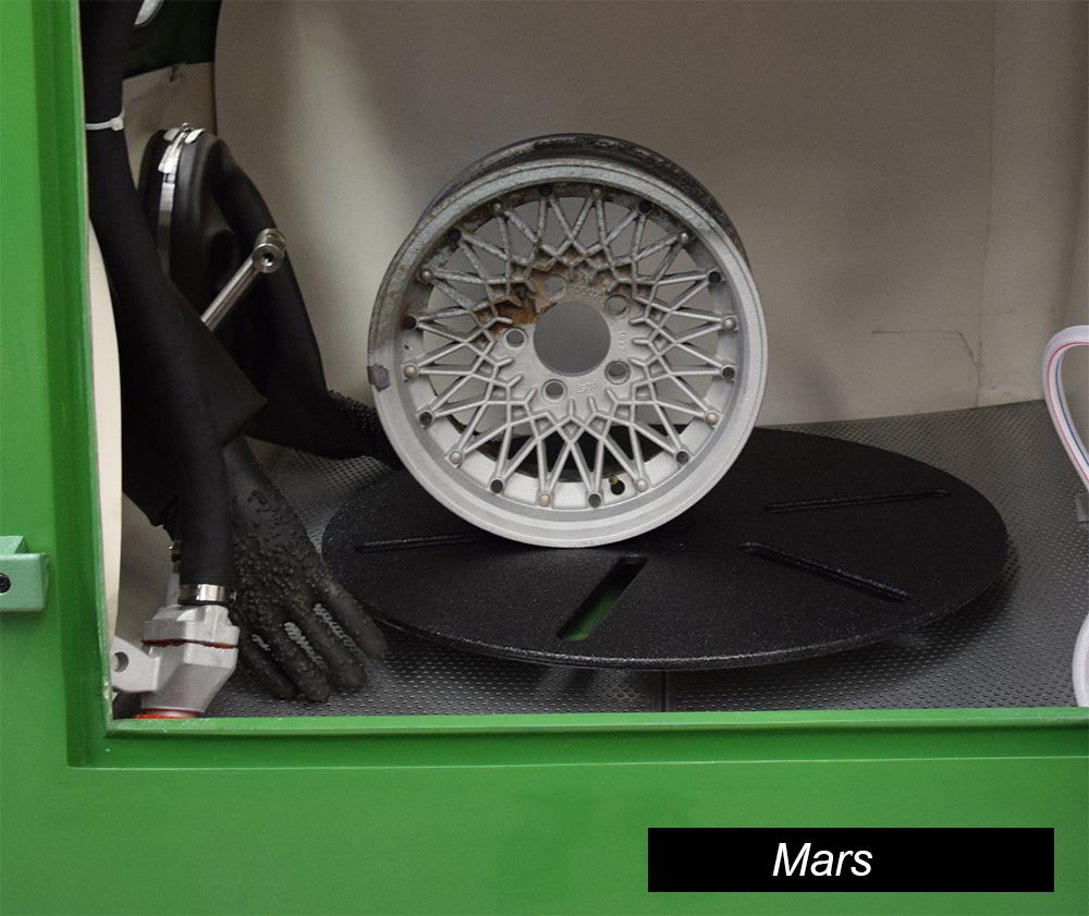 Mars vapour blast interior