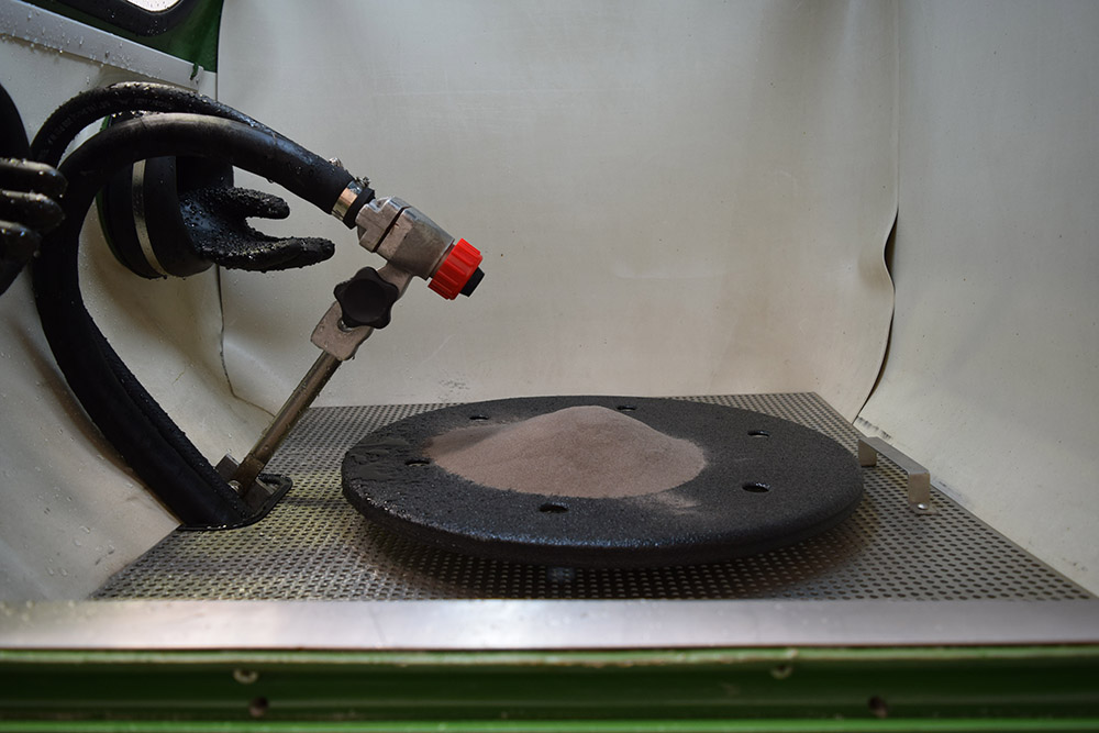 media on the turntable