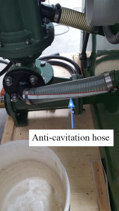 anti cavitation hose